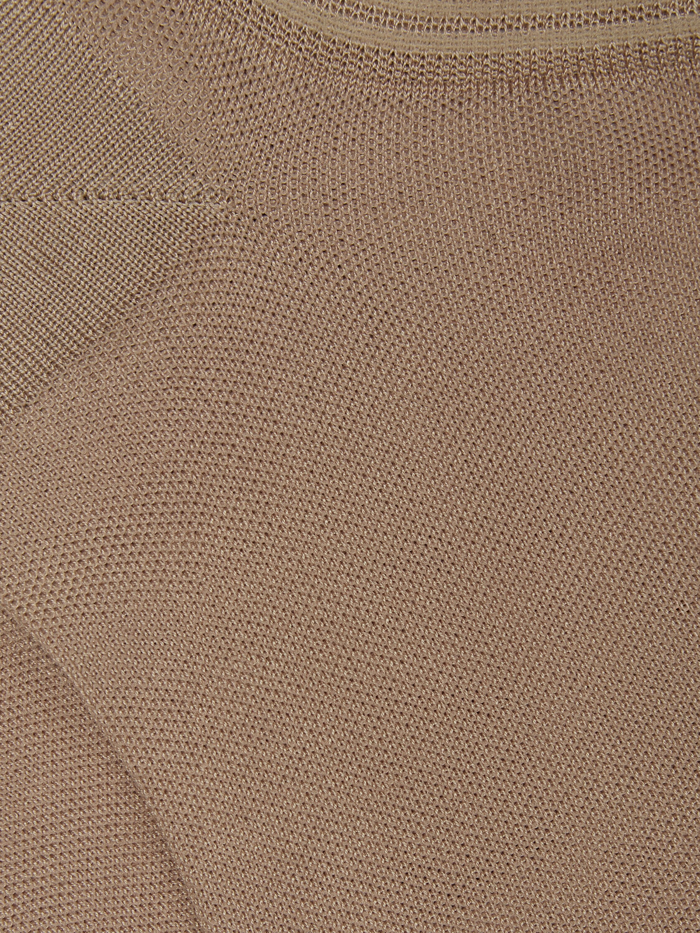 Light Taupe Cotton Blend Socks Product detail photo #1