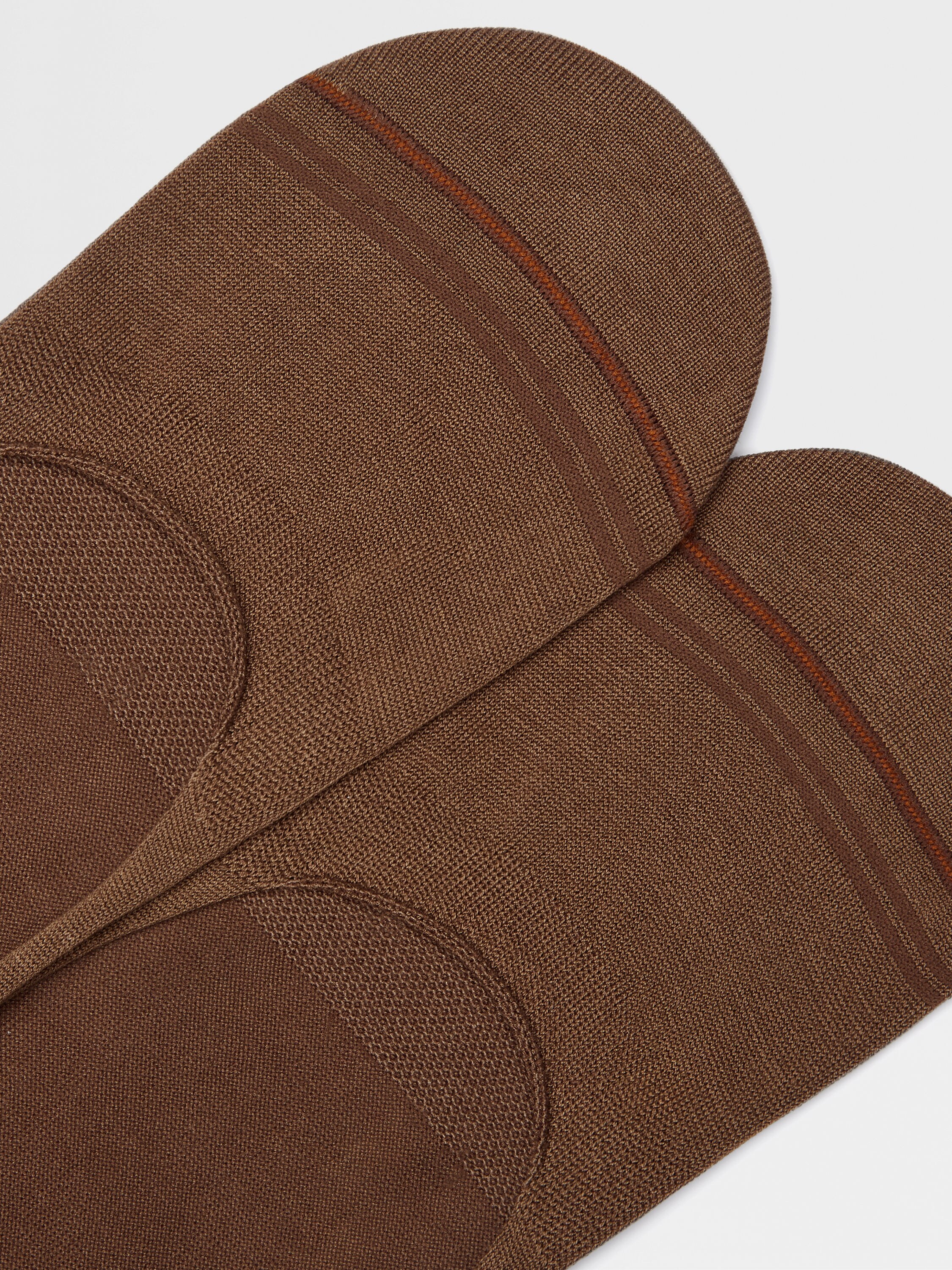 棕色棉质混纺袜子 产品细节图 #1