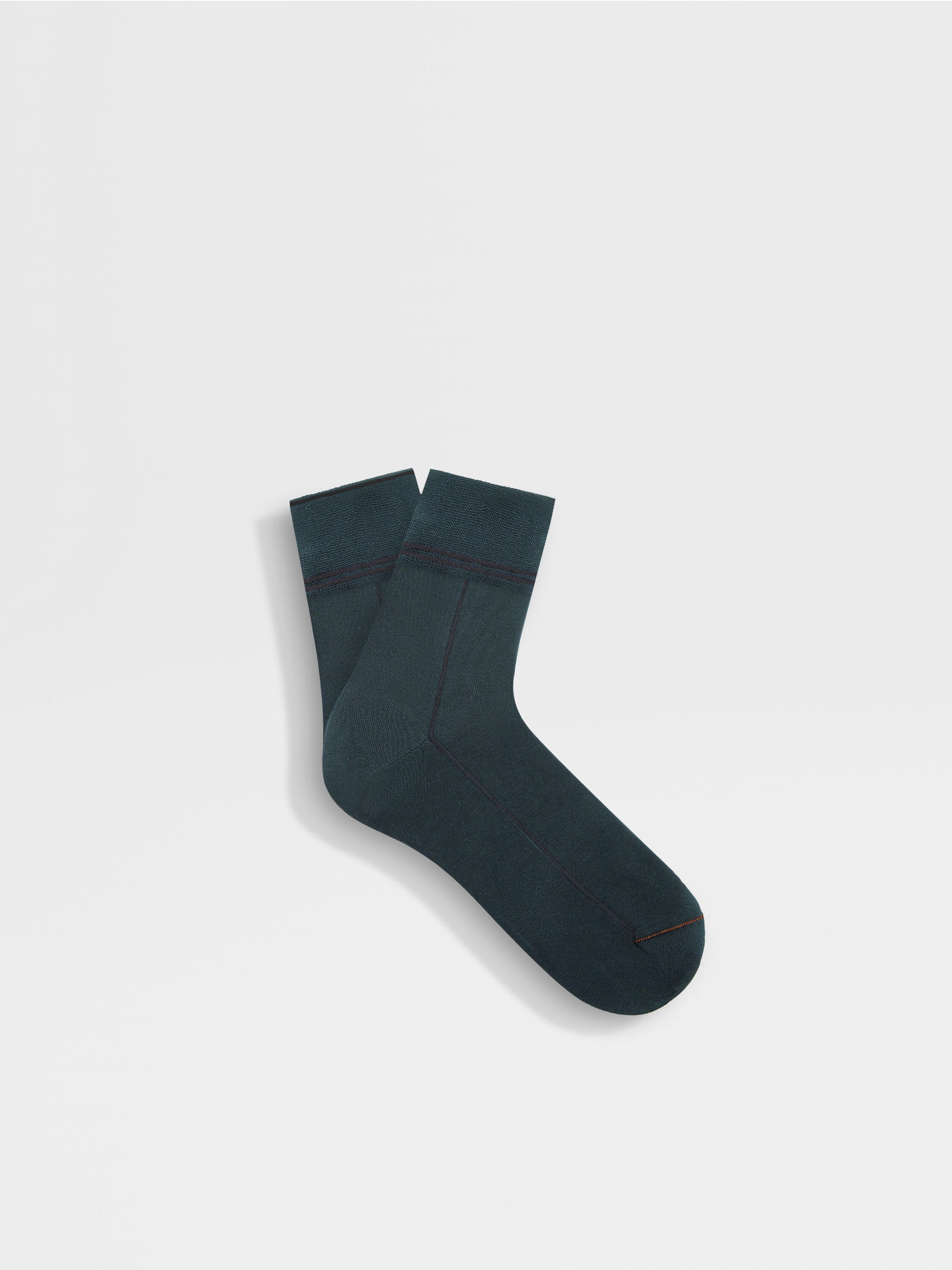 Blue Cotton Blend Socks Main product photo