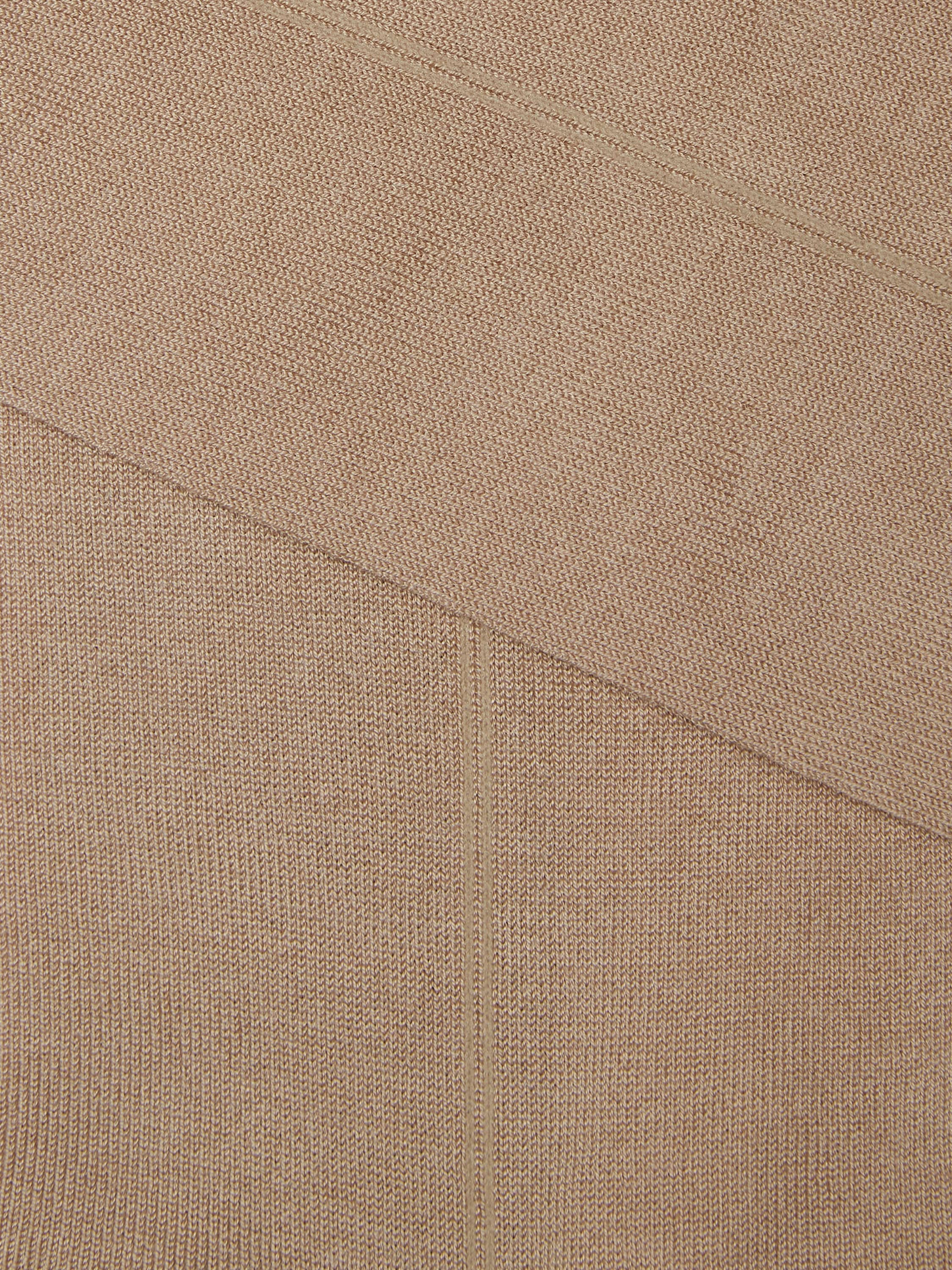 Light Taupe Cotton Blend Socks Product detail photo #1