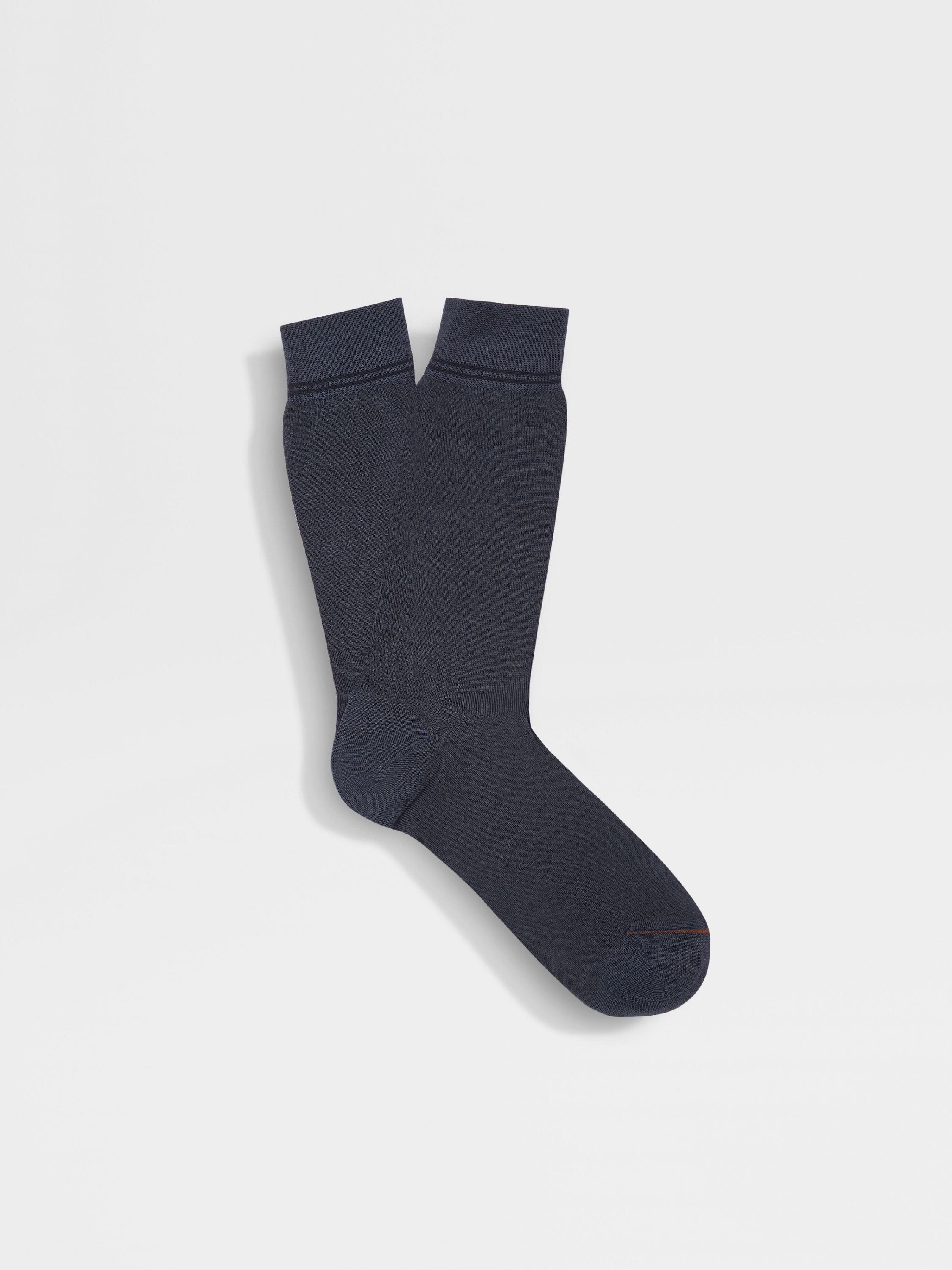 Dark Grey Cotton Blend Socks Main product photo