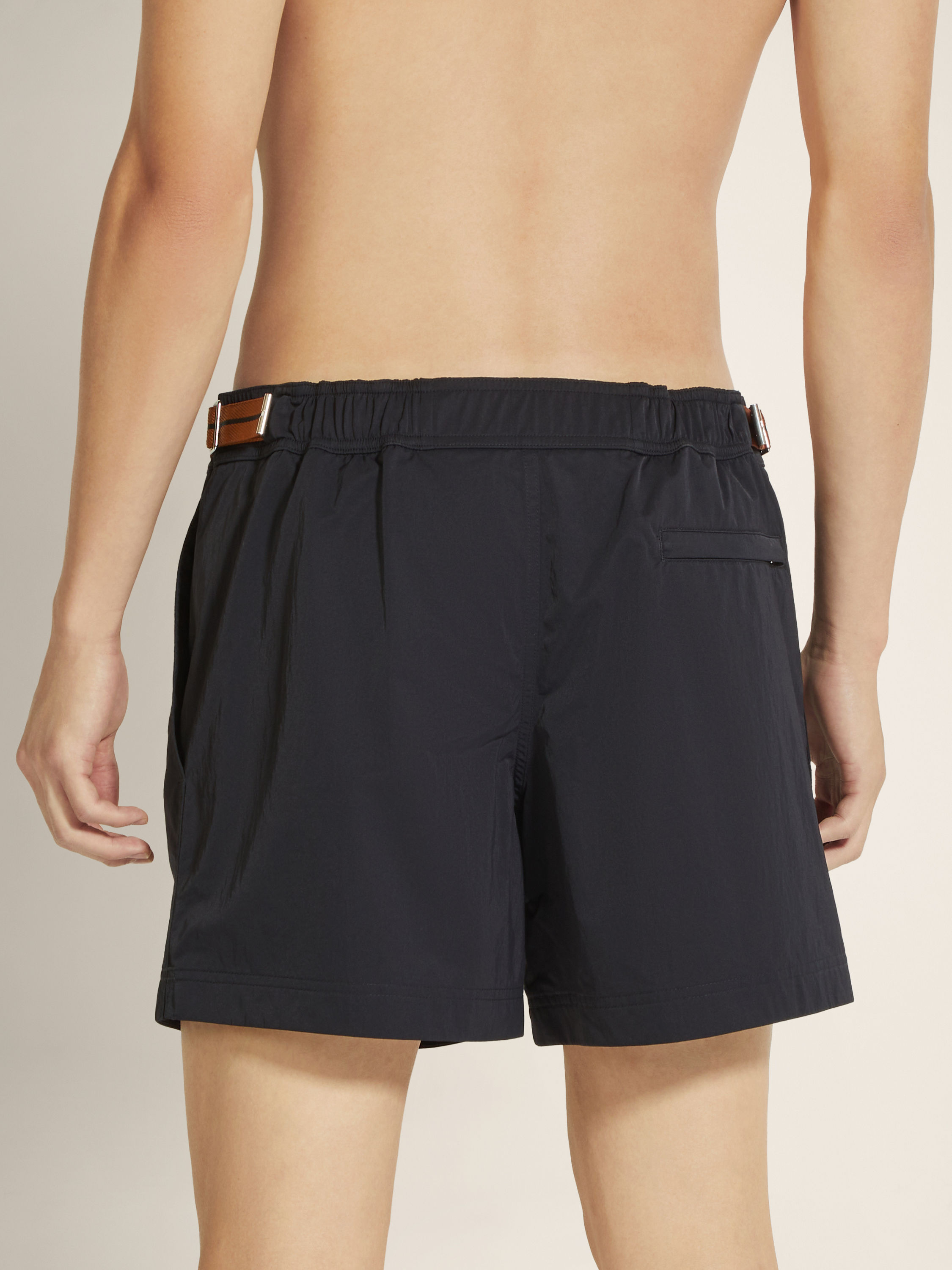 ZEGNA 232 Road Brand Mark Swim Trunks Product detail photo #2