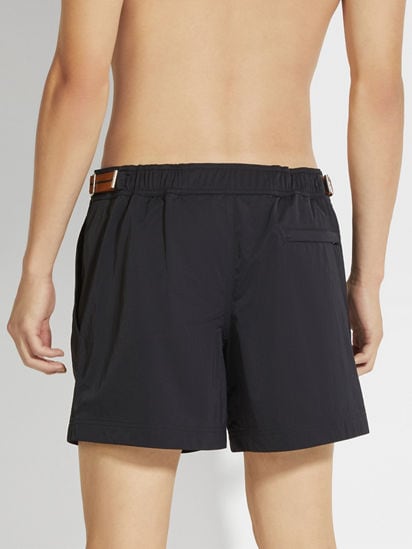 Zegna 232 Road Brand Mark Swim Trunks SS25 30171647 | Zegna US Zegna 232 Road Brand Mark Swim Trunks SS25 30171647 | Zegna US