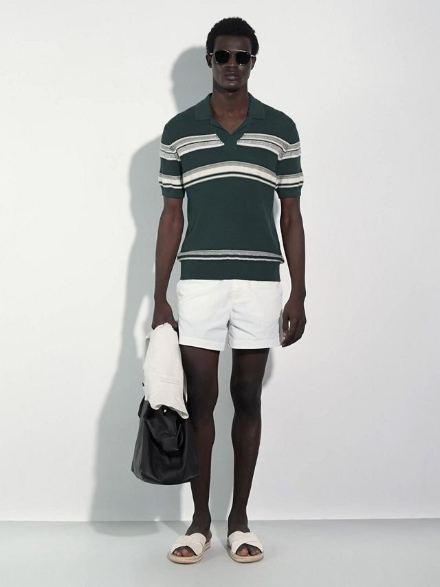 ZEGNA 232 Road Brand Mark Swim Trunks