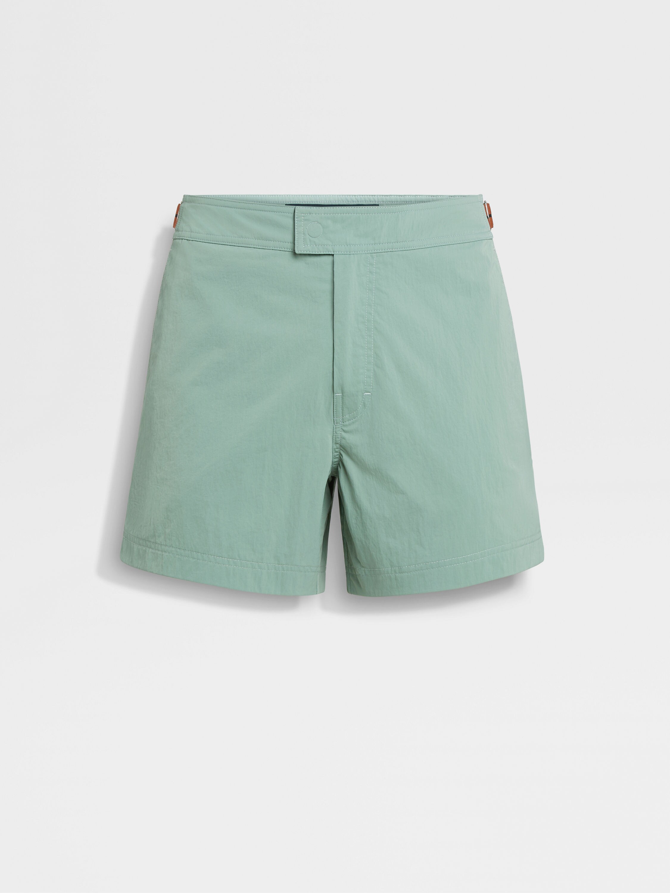 Zegna 232 Road Brand Mark Swim Trunks