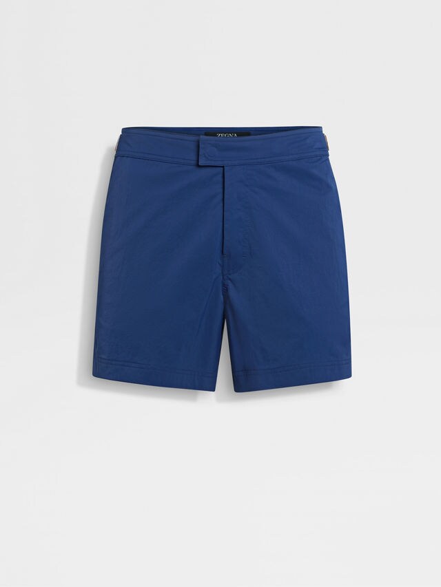 ZEGNA 232 Road Brand Mark Swim Trunks Main product photo