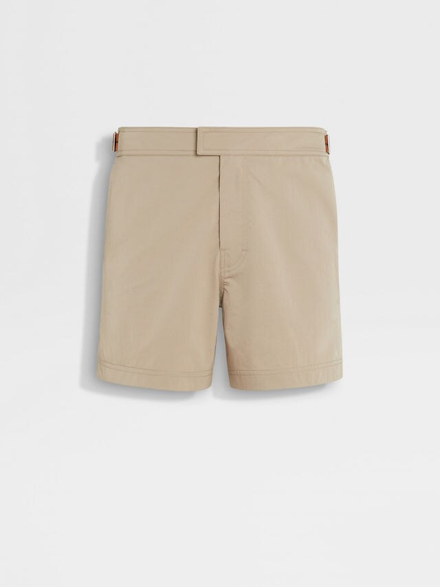 Zegna 232 Road Brand Mark Swim Trunks Main product photo