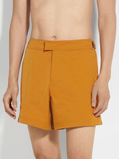Zegna 232 Road Brand Mark Swim Trunks SS25 34219931 | Zegna US
