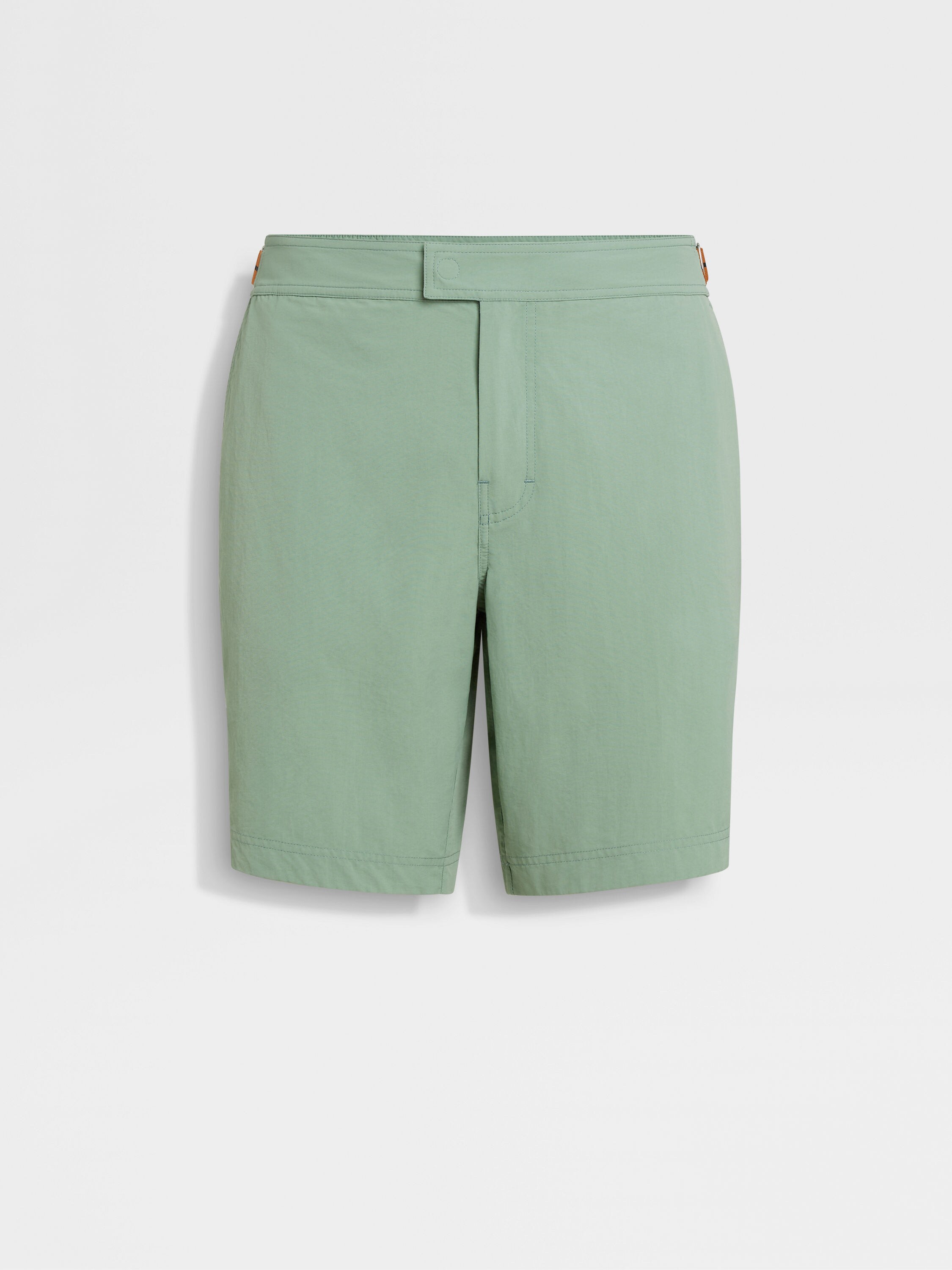 Zegna 232 Road Brand Mark Swim Trunks