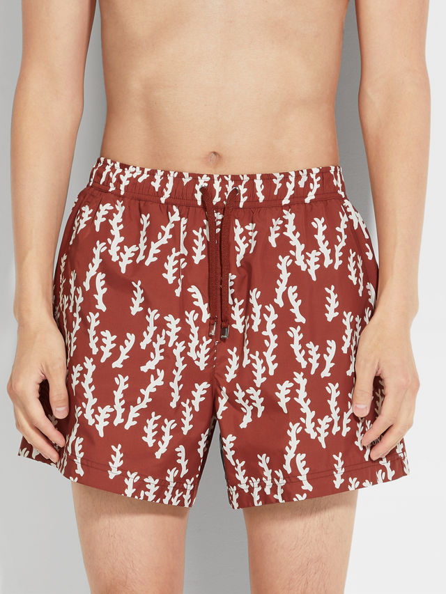 Oasi Print Swim Trunks Product detail photo #1