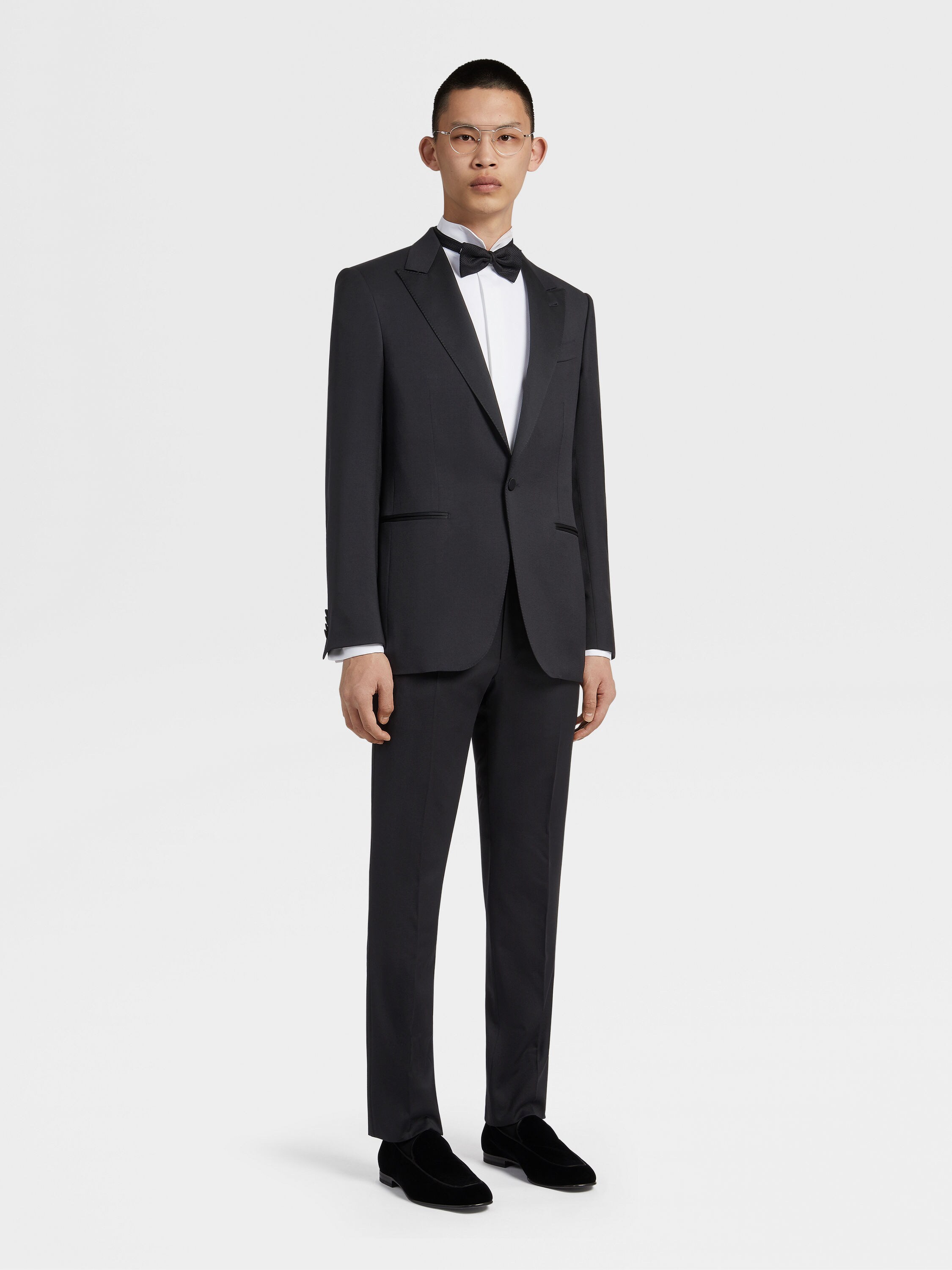 Black Multiseason Wool Tuxedo, Drop 7 FW23 10367653 | Zegna MX