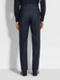 Pantaloni in Lana Blu Scuro Foto #4 di dettaglio del prodotto