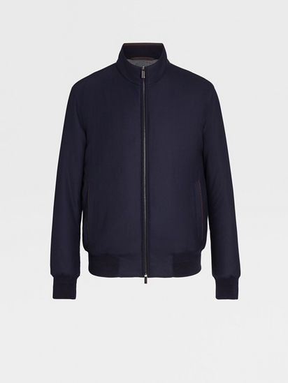 Zegna bomber outlet jacket