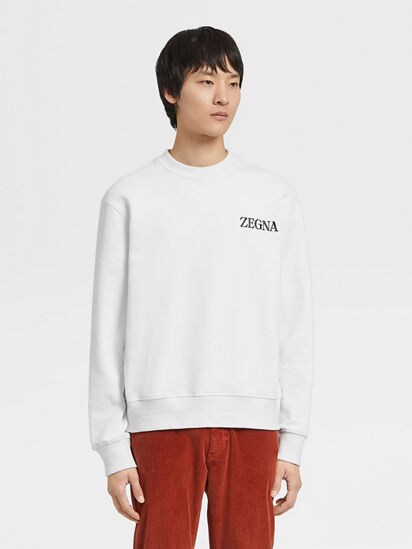 UseTheExisting Cotton Crewneck Sweatshirt FW23 22065102 Zegna US