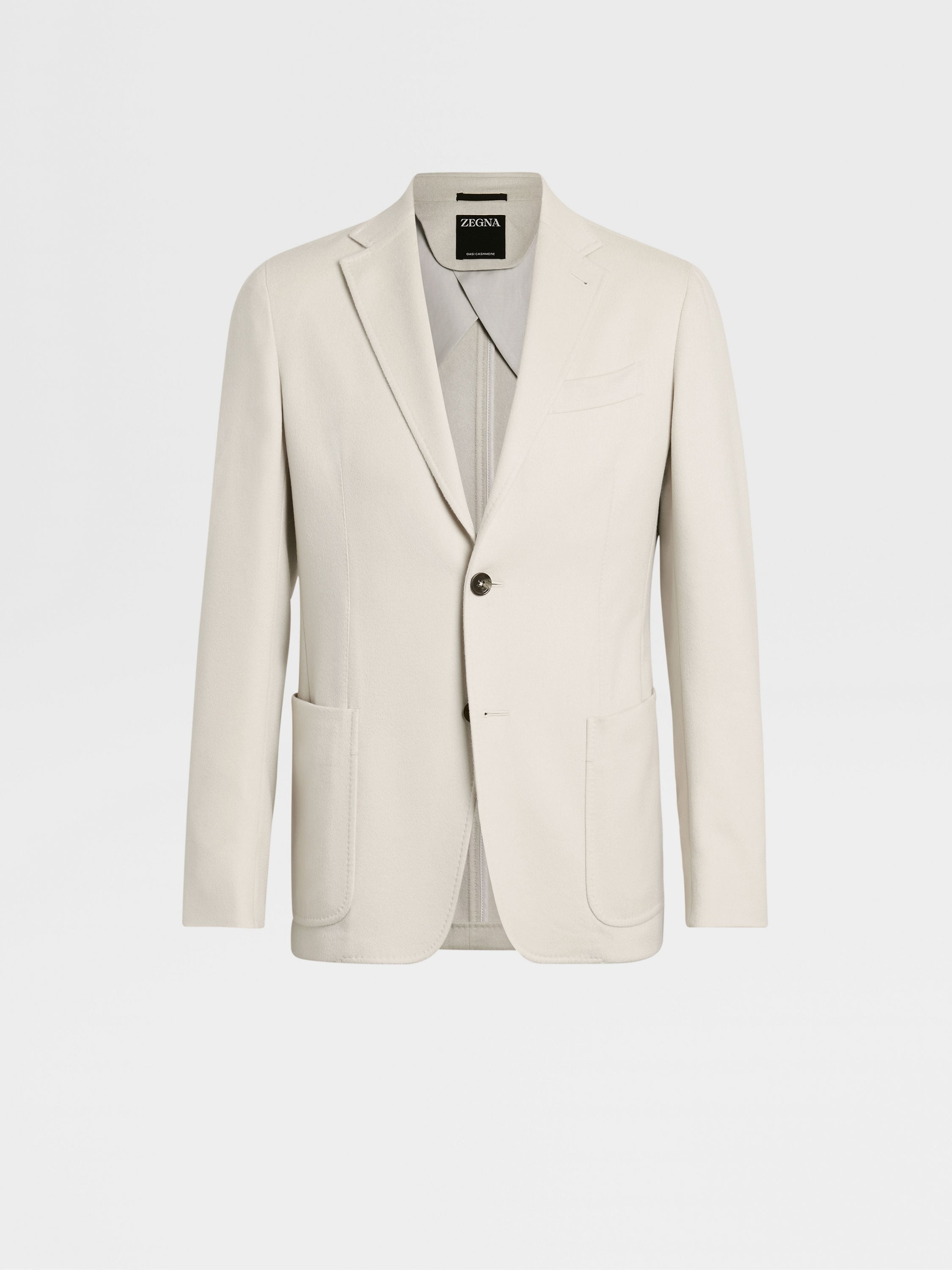 White Oasi Cashmere Shirt Jacket FW23 22377417 | Zegna GB