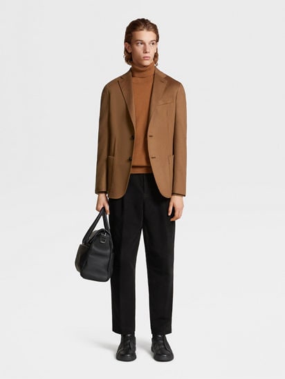 Dark Foliage Oasi Cashmere Shirt Jacket FW24 23209964 | Zegna US Dark Foliage Oasi Cashmere Shirt Jacket FW24 23209964 | Zegna US