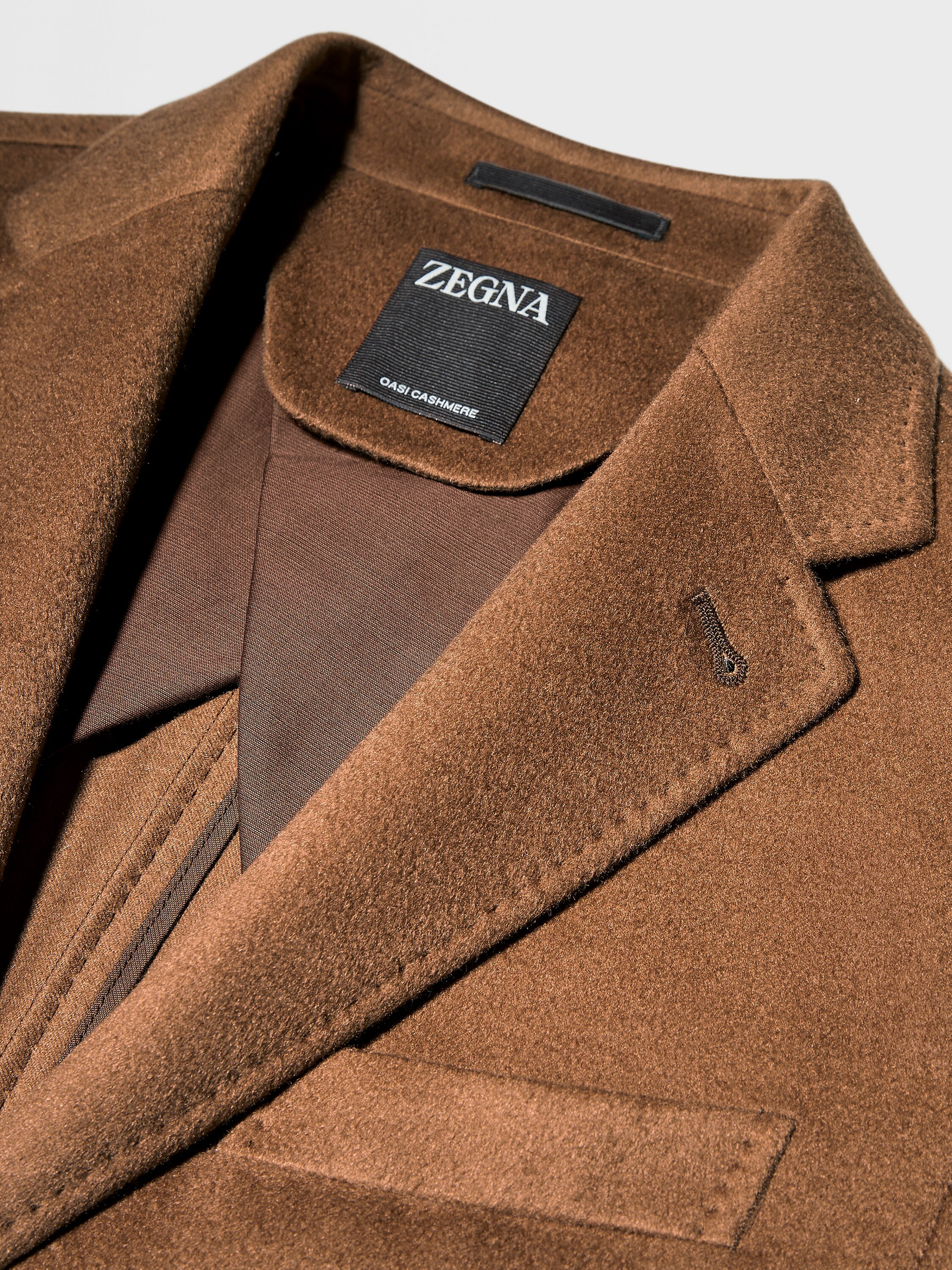 Dark Foliage Oasi Cashmere Shirt Jacket Product detail photo #2