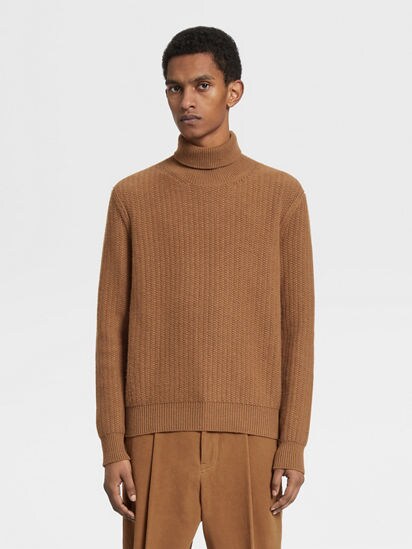 Alta Cashmere Crew-Neck Sweater