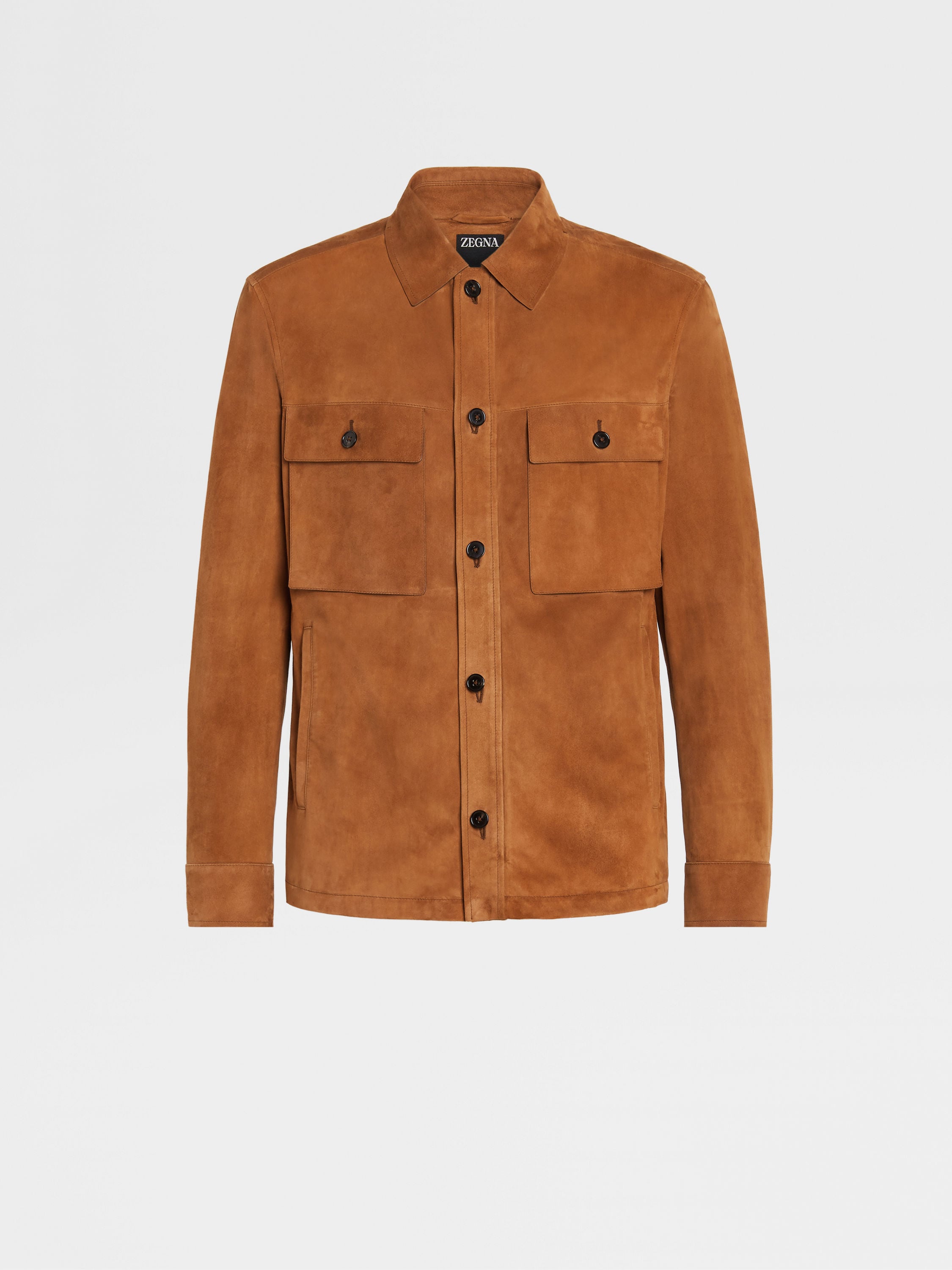 Suede Overshirt