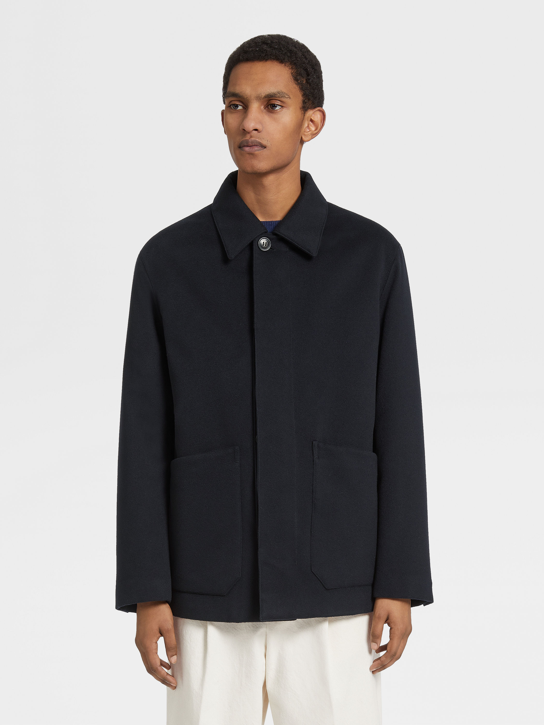 Oasi Cashmere Chore Coat Product detail photo #3