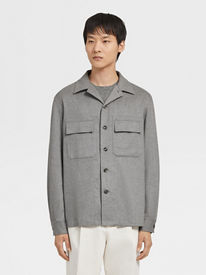 ダークグレーメランジュ Oasi Cashmereクルーネック FW24