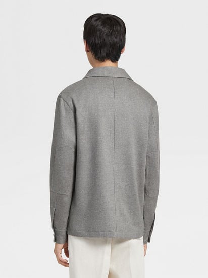 Oasi Cashmere Alba Overshirt SS25 22117690 | Zegna NZ Oasi Cashmere Alba Overshirt SS25 22117690 | Zegna NZ