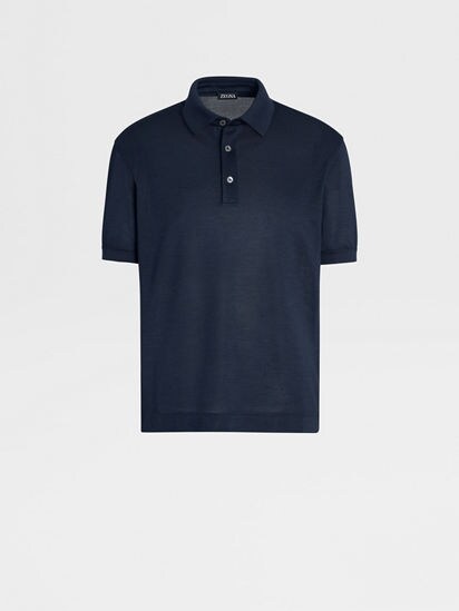 Mini Monogram Silk Blend Polo Shirt - Men - Ready-to-Wear