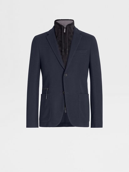 Zegna 2025 blue blazer