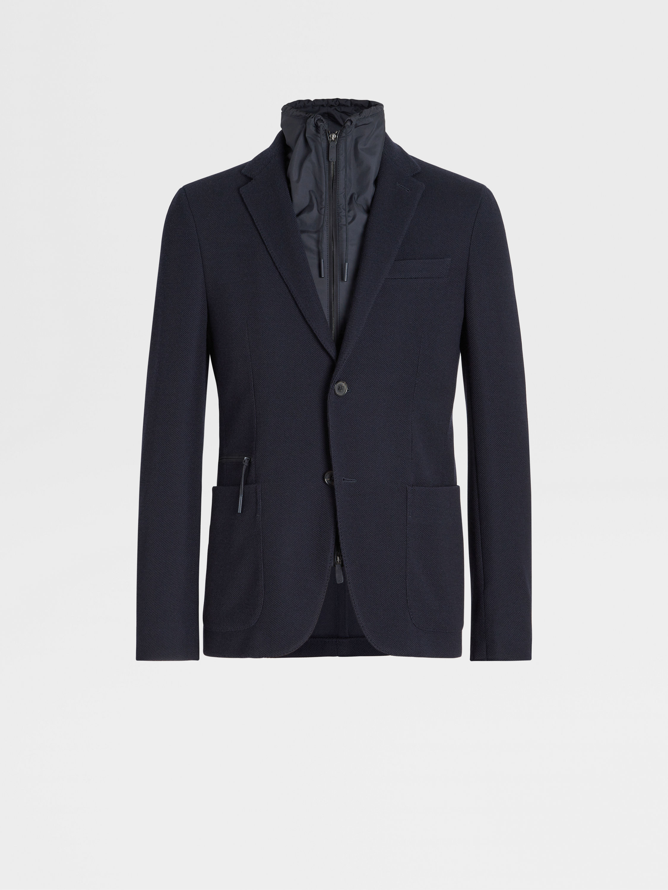 Navy Blue High Performance™ Jersey Jacket 