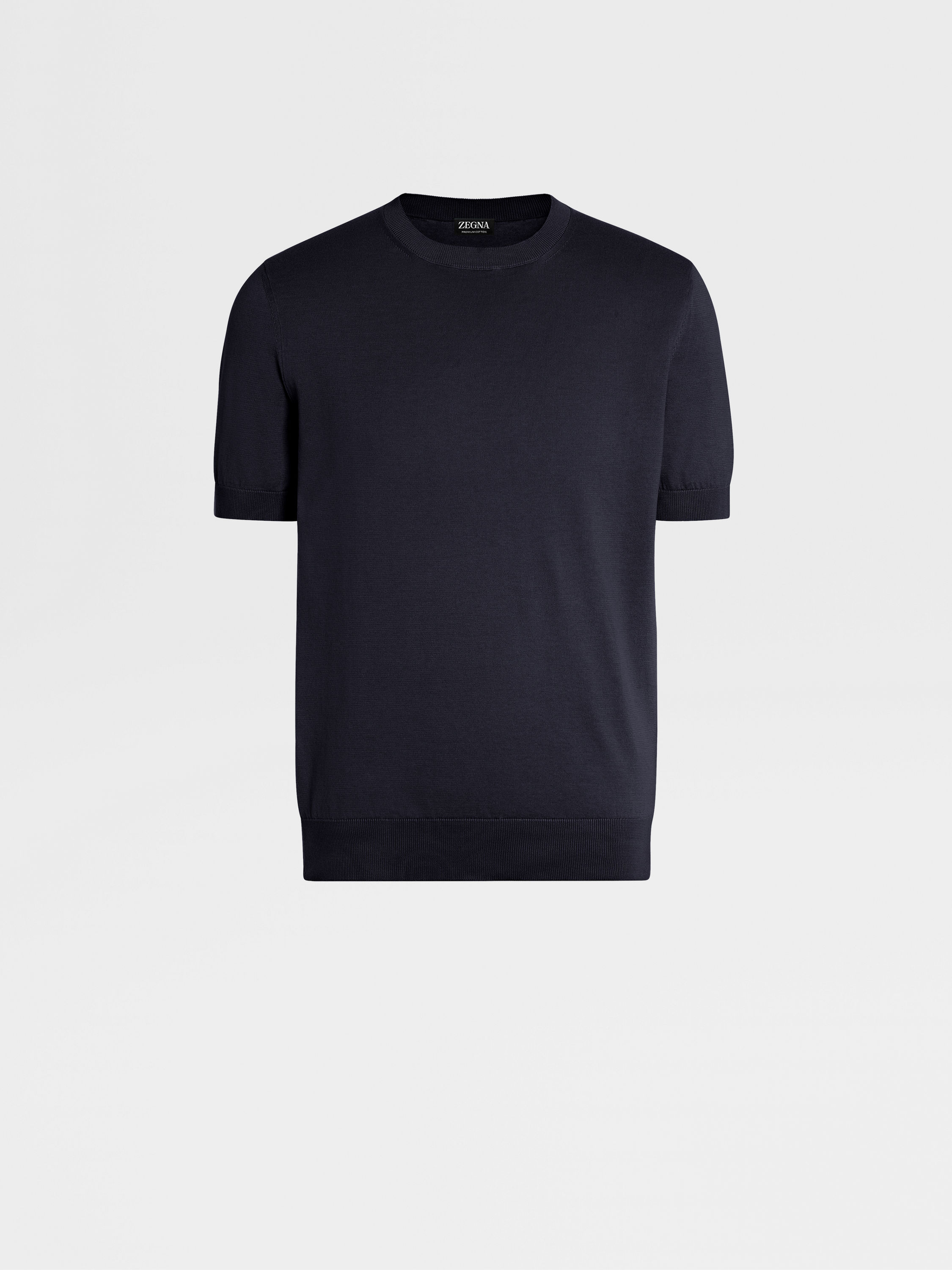 Navy Blue Premium Cotton T-shirt