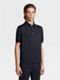 Navy Blue Premium Cotton Polo Shirt Product detail photo #1