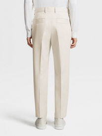 Monogram Cotton Pants - Men - Ready-to-Wear