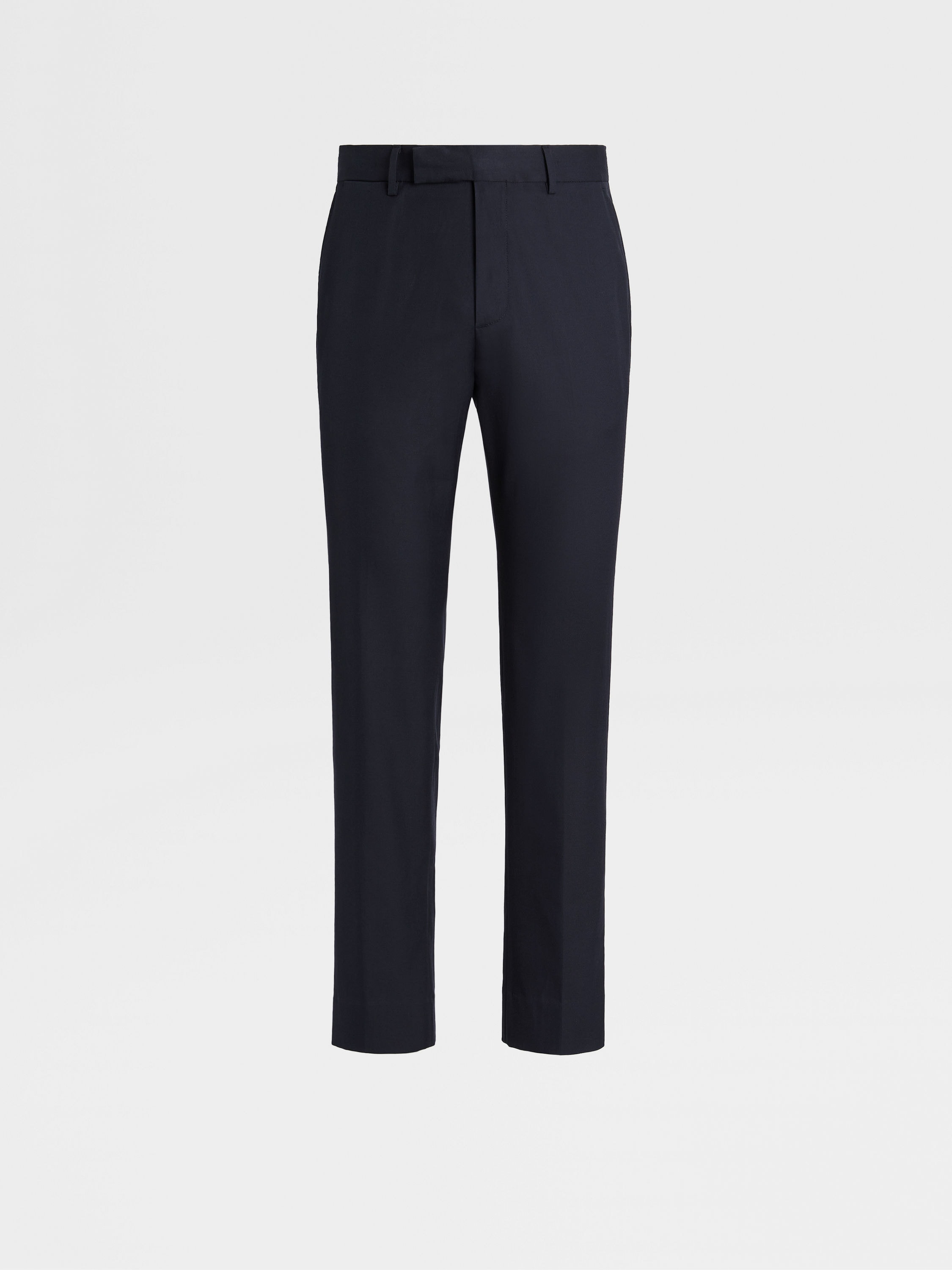 Navy Blue Cotton Pants 