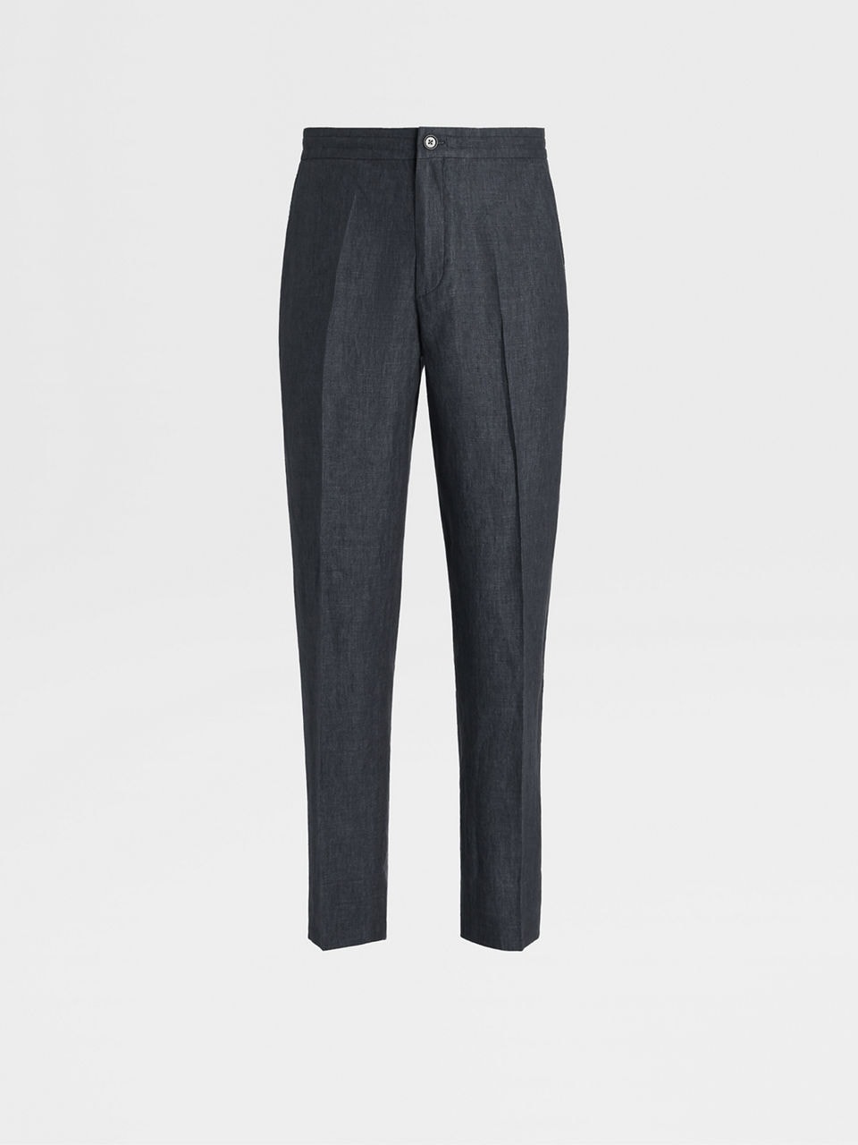 Zegna linen chino trousers - Grey