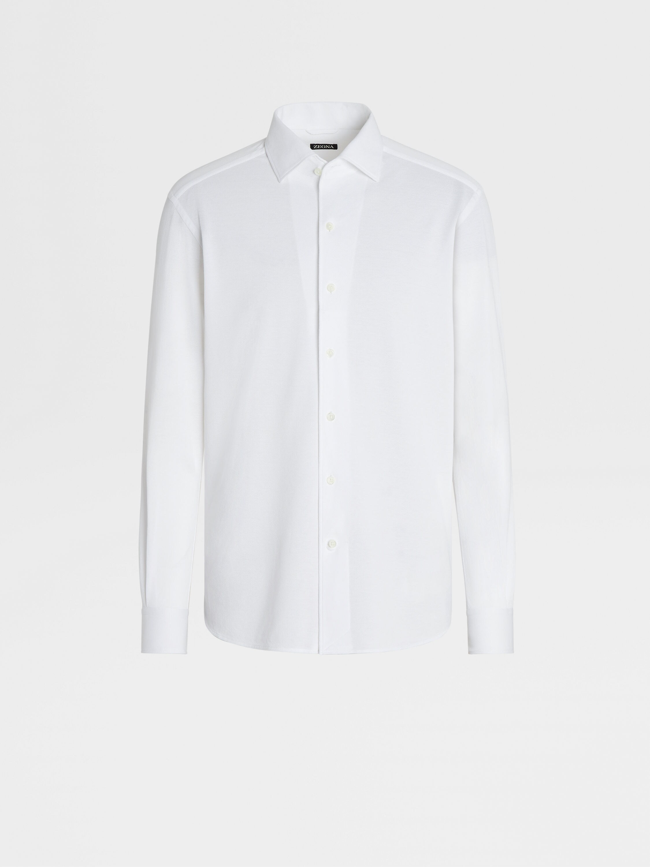 Dreamscape Button Down Long Sleeve - White