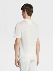 Tシャツ・カットソー ERMENEGILDO ZEGNA Men Tops 393994 UB386A5B718 WHITE Tシャツ・カットソー ERMENEGILDO ZEGNA Men Tops 393994