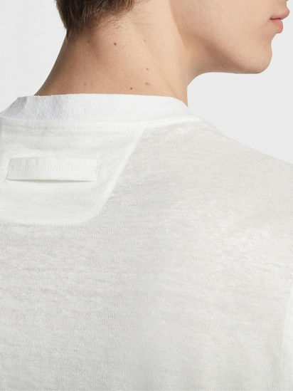 Tシャツ・カットソー ZEGNA PREMIUM COTTON STITCH T-SHIRT (RUFC25A9 C10 WHITE) Optical White Cotton T-shirt | ZEGNA | Saudi Arabia