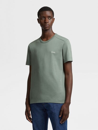 sage green t shirt mens