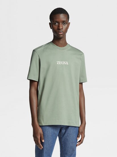 Sage Green Crew Neck T-Shirt