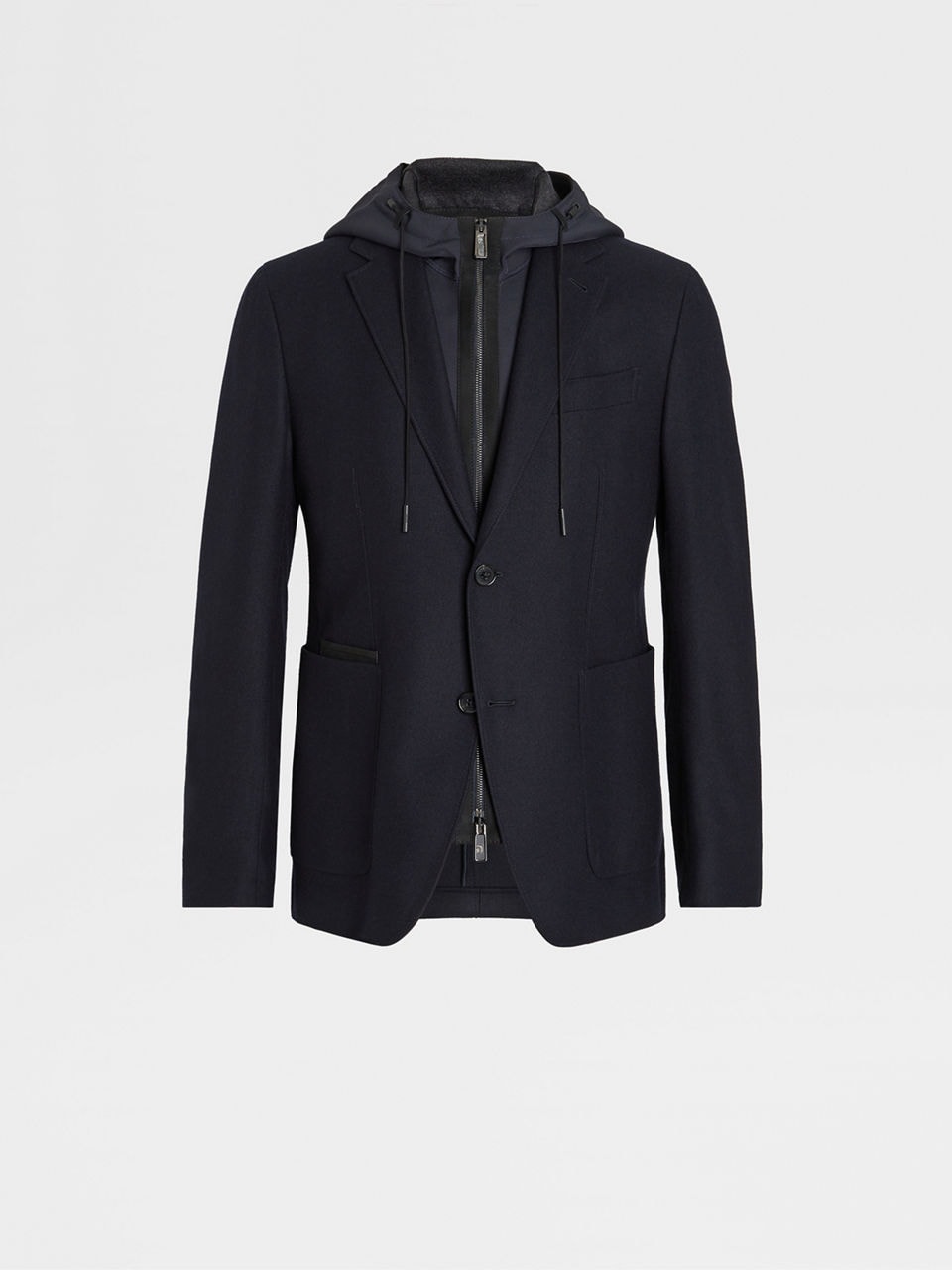 Zegna Trofeo™ wool single-breasted suit - Blue