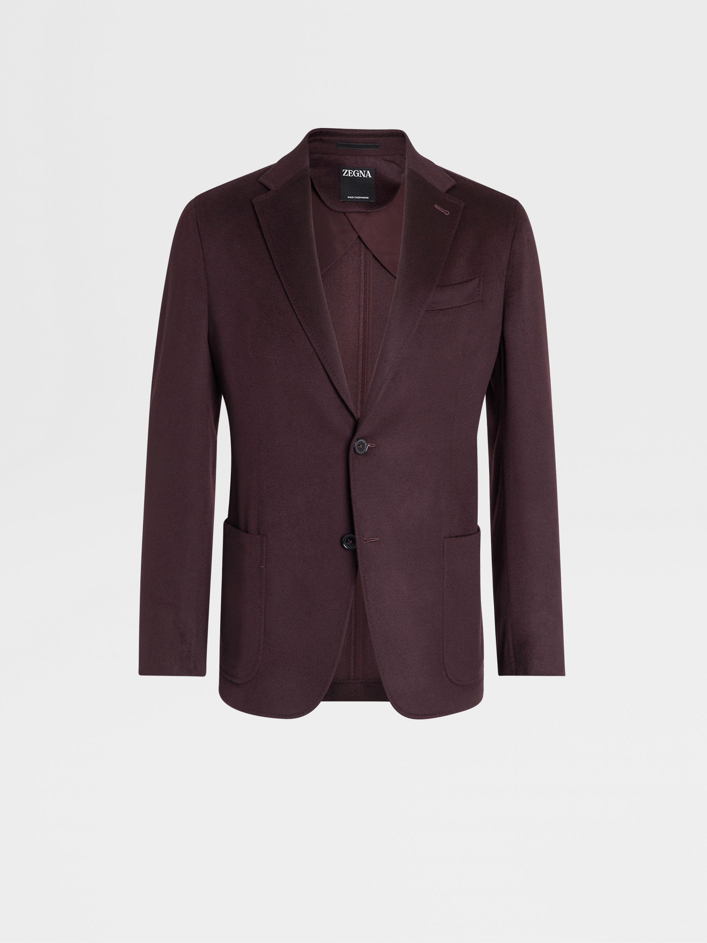 Dark Burgundy Oasi Cashmere Shirt Jacket FW23 28061193