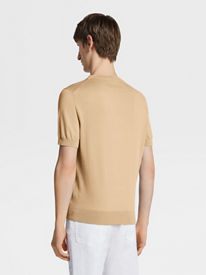 ZEGNA Cotton-Piqué T-Shirt for Men