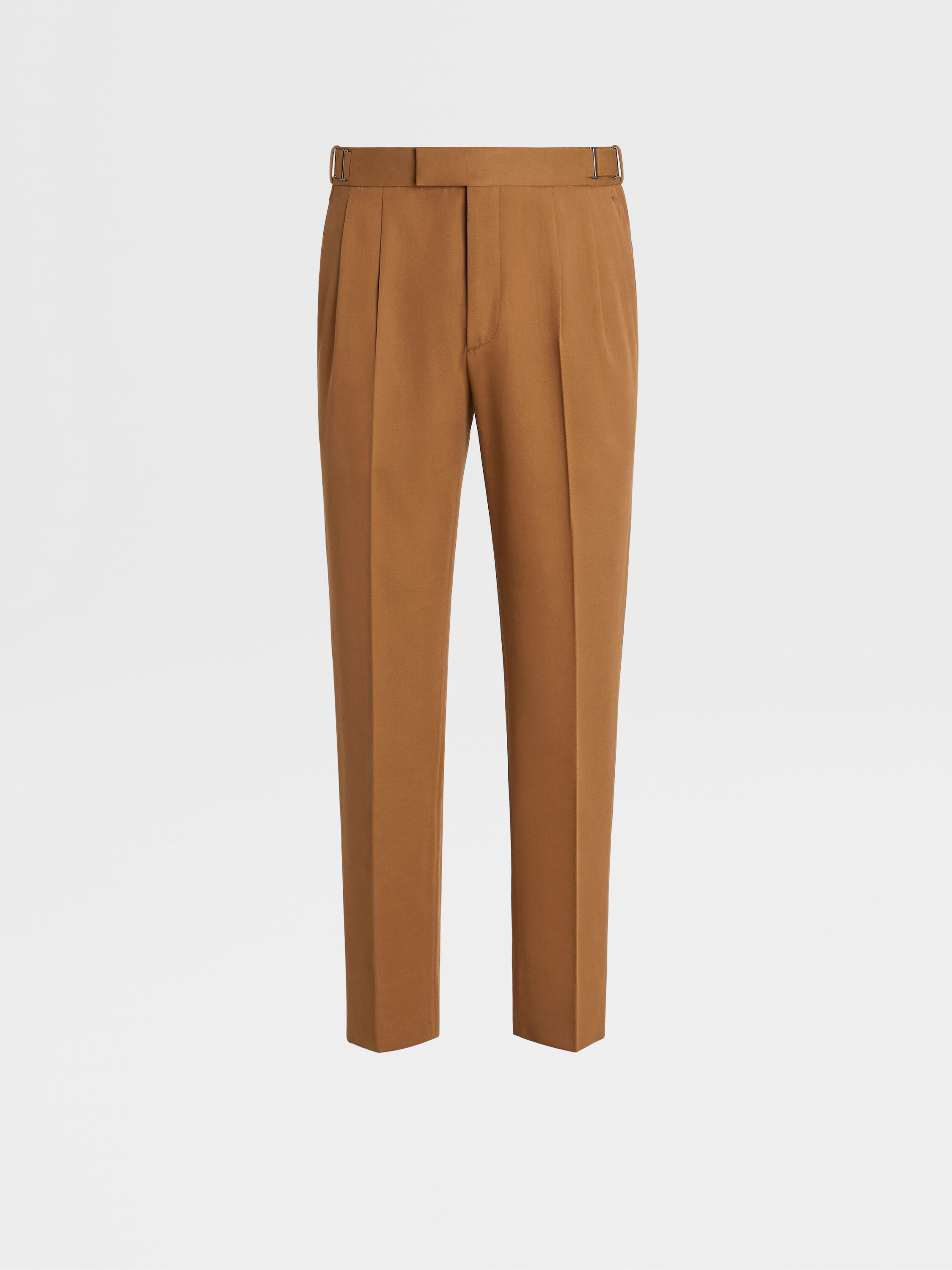 Dark Foliage Cotton and Wool Pants SS24 28048591 | Zegna SE