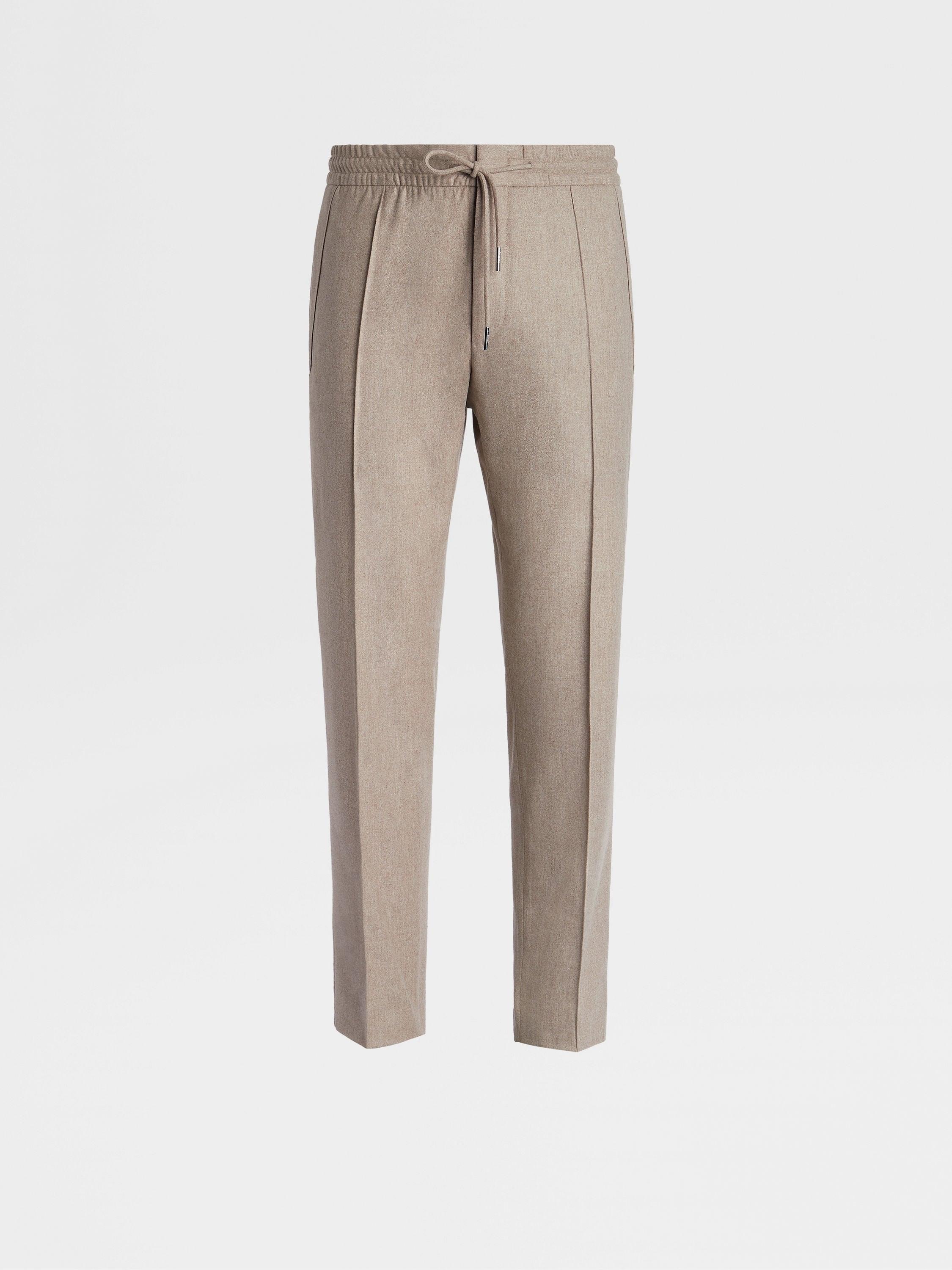 Light Taupe 14milmil14 Wool Blend Joggers FW23 28046499 | Zegna LU