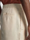 Pantalones Jogger de Lino Color Blanco Marfil Foto #4 de detalle del producto