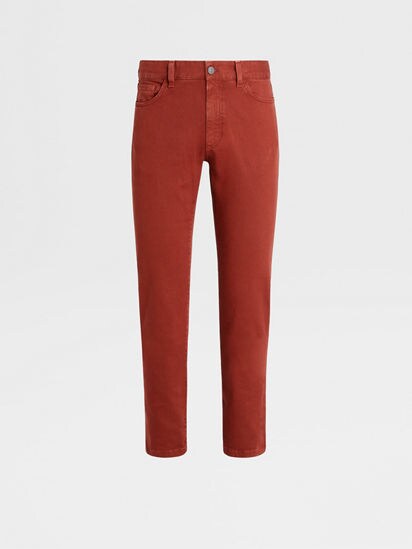 Zegna Stretch-Cotton Pants, Pants