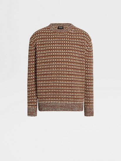 Pure Cashmere NYC Sweater in Dark Beige