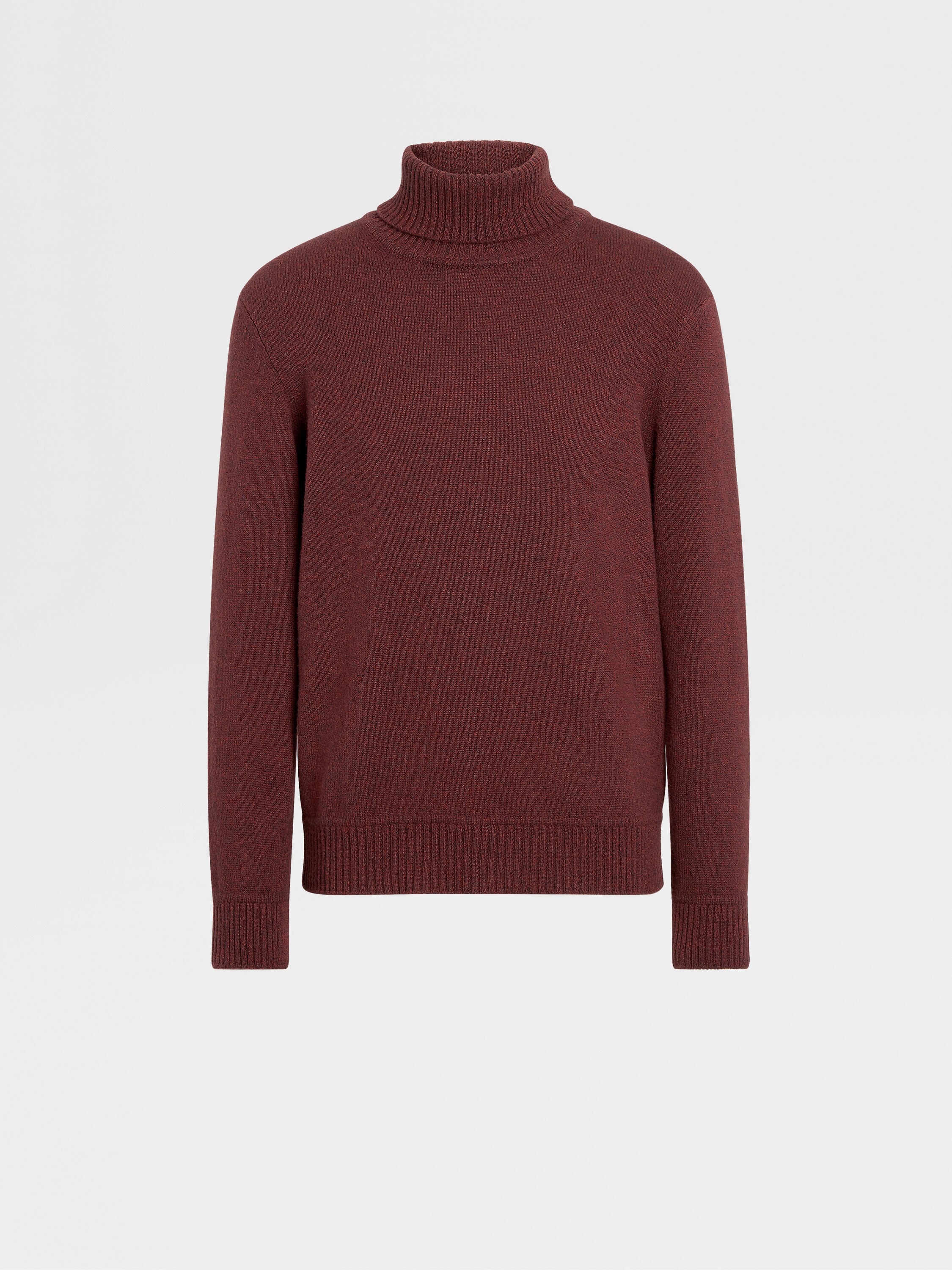 Burgundy 2025 cashmere turtleneck