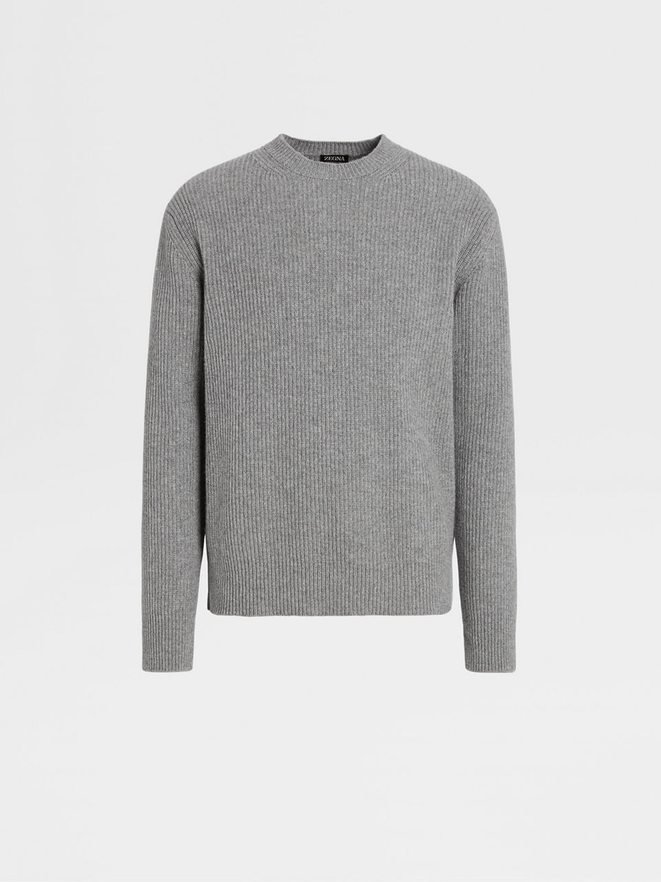 Zegna crew-neck cashmere jumper - Red