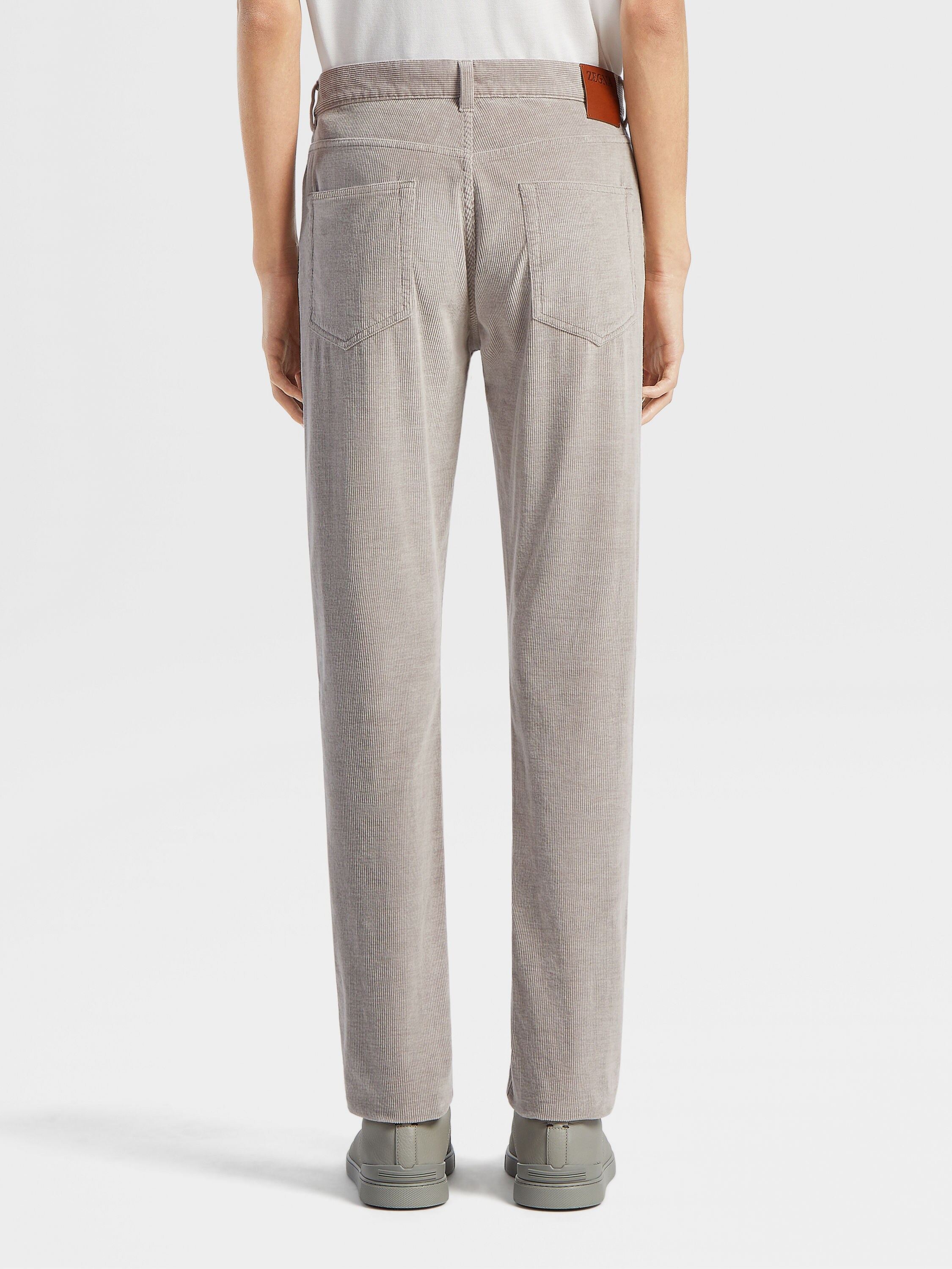 Light Taupe Cashco Roccia Pants Product detail photo #2